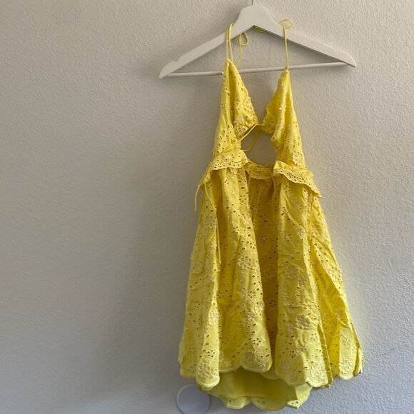 For Love and Lemons Natalia Mini Dress Size Large - Picture 2 of 6